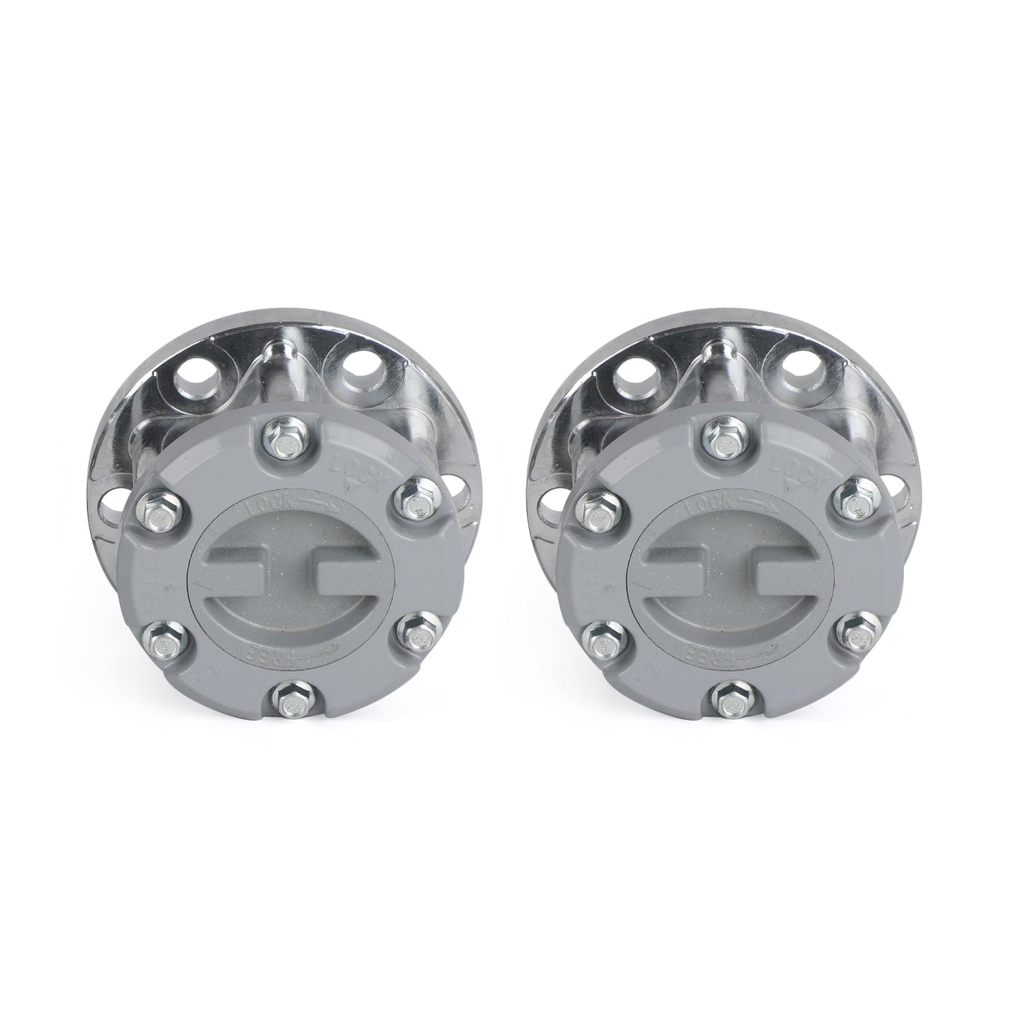 1990 Onwards Mitsubishi L200 / Challenger 2x Free Lock Wheeling Hubs WS2MLX