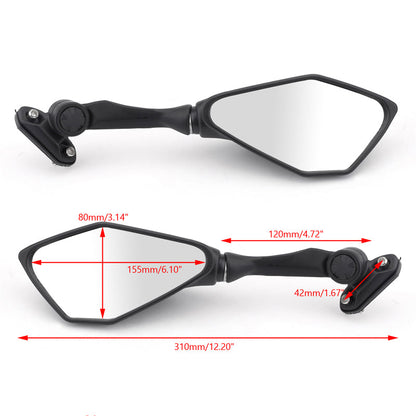 2013-2017 Kawasaki Ninja 300 EX300 56001-0239 56001-0240 Rear View Mirrors