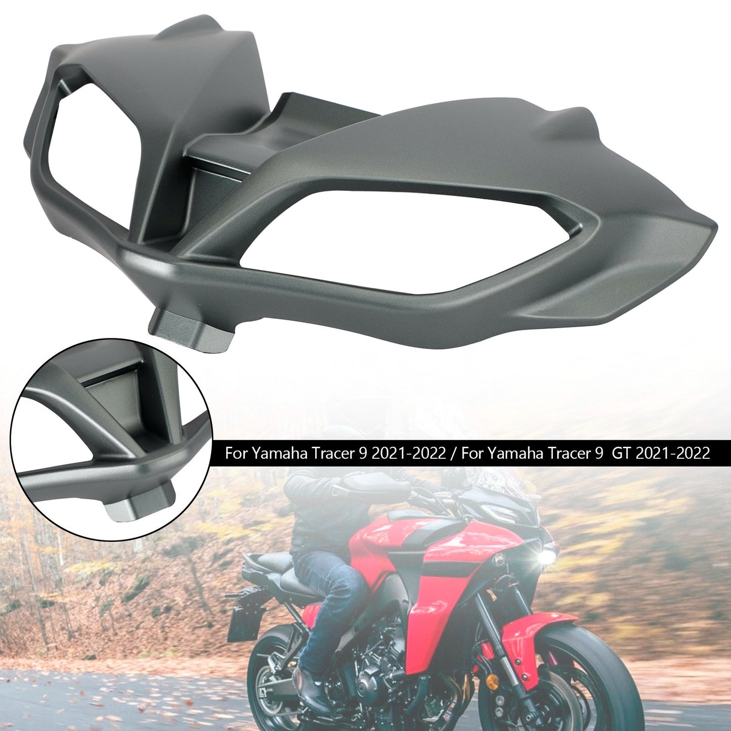 Headlight Fairing Stay Beak Nose Cone For For Yamaha Tracer 9 GT 2021-2022