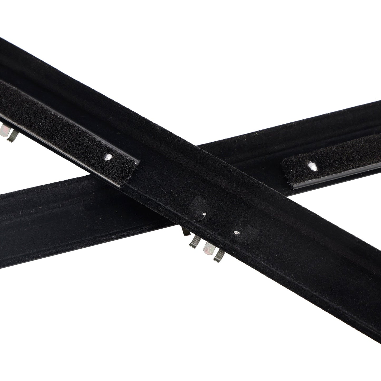 1984-1996 Chevrolet C4 Corvette Driver + Passenger Sides Door Panel Outer Window Seals MID-845680