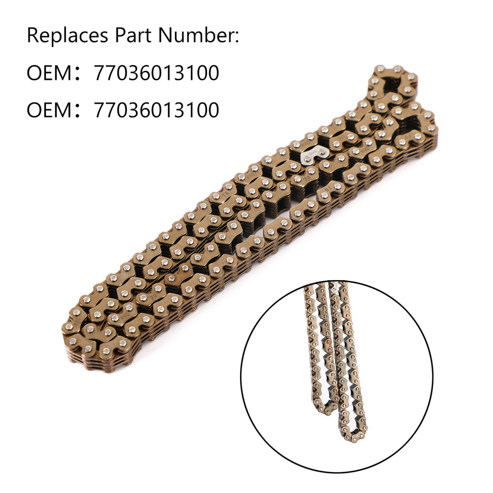 Drive Chain For Husqvarna 77036013100 Fc450 Fs450 Fx450 Fe450 Fe501 Fe501S