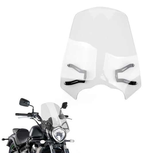 Windscreen Windshield Screen w/Bracket For Kawasaki Vulcan S EN 650 CL 2015-2023