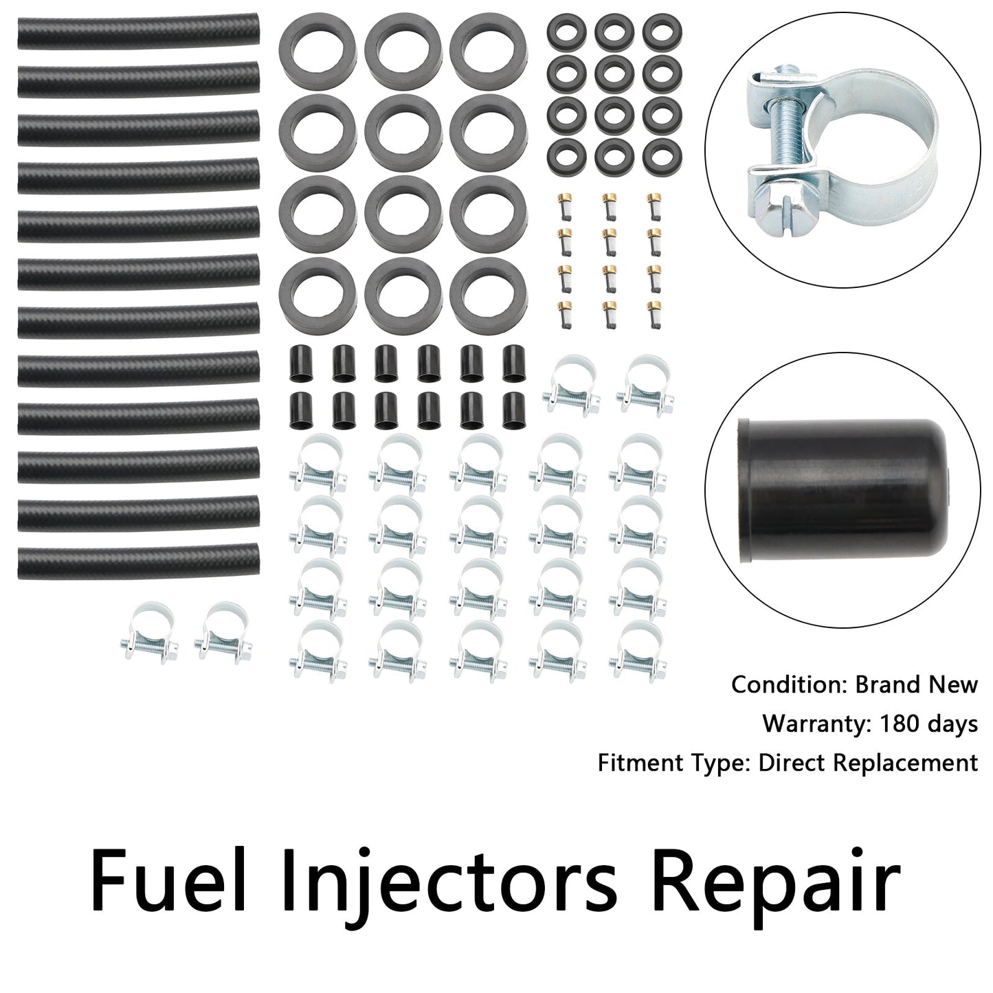 Kit de reparación de inyectores de combustible de 12 piezas para Jaguar XJ6 Nissan Pulsar NX (1970-1987)