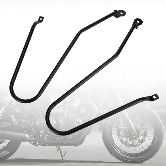 Support de fixation pour sacoche latérale noire pour Triumph T100/T120 16-22 900 droite