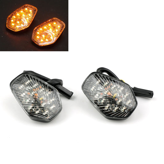 Clear Turn Signals For Suzuki GSXR 600 GSXR750 GSX-R1000 Flush Mount Assosary