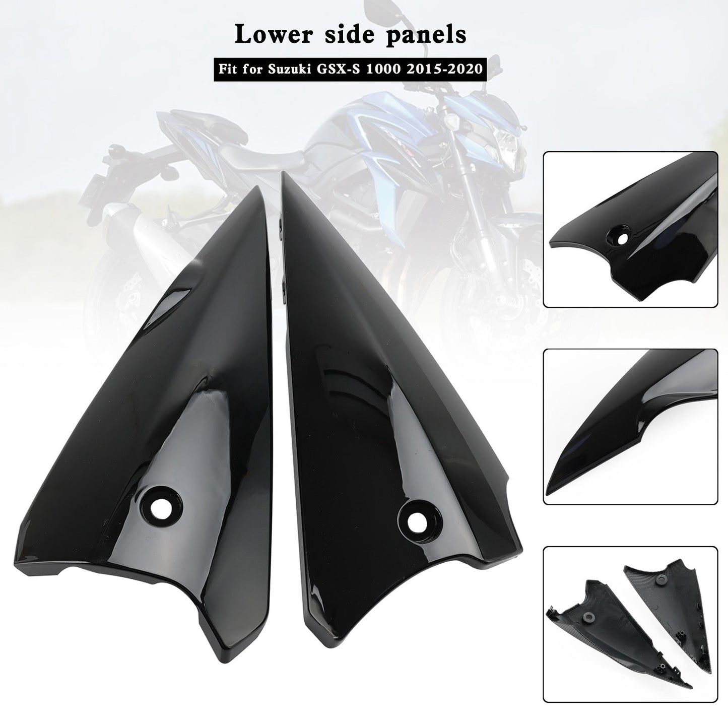 Carénage inférieur et panneaux de carénage supérieurs pour Suzuki GSX-S 1000 2015-2020