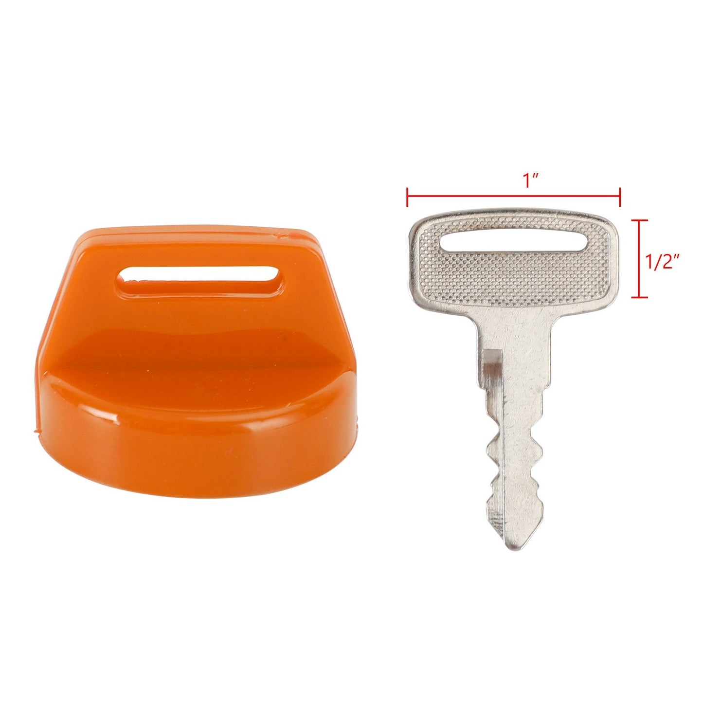 5x Ignition Key Cover 5433534 For Polaris Switchback 800 Rush 600 Pro RMK Orange