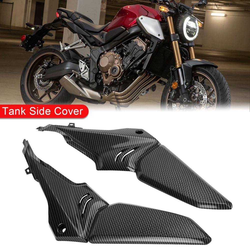 Embellecedor de carenado lateral de plástico ABS para depósito de gasolina de Honda CBR650R CB650R 2019-2020