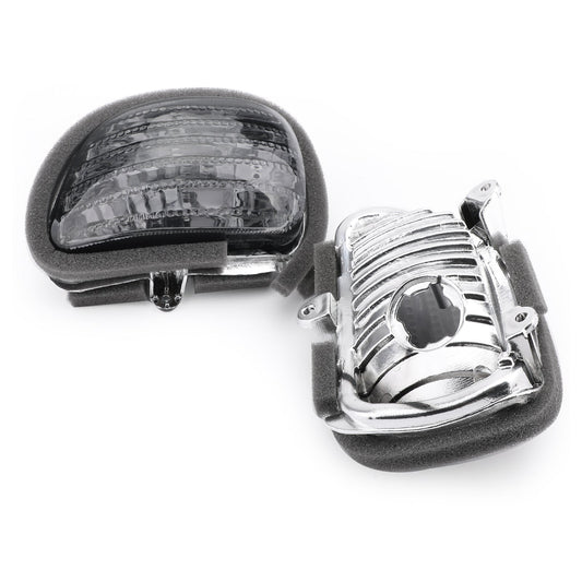 Front Turn Signals Lens For For Honda GL1800 Goldwing 2001-2010 Smoke Assosary