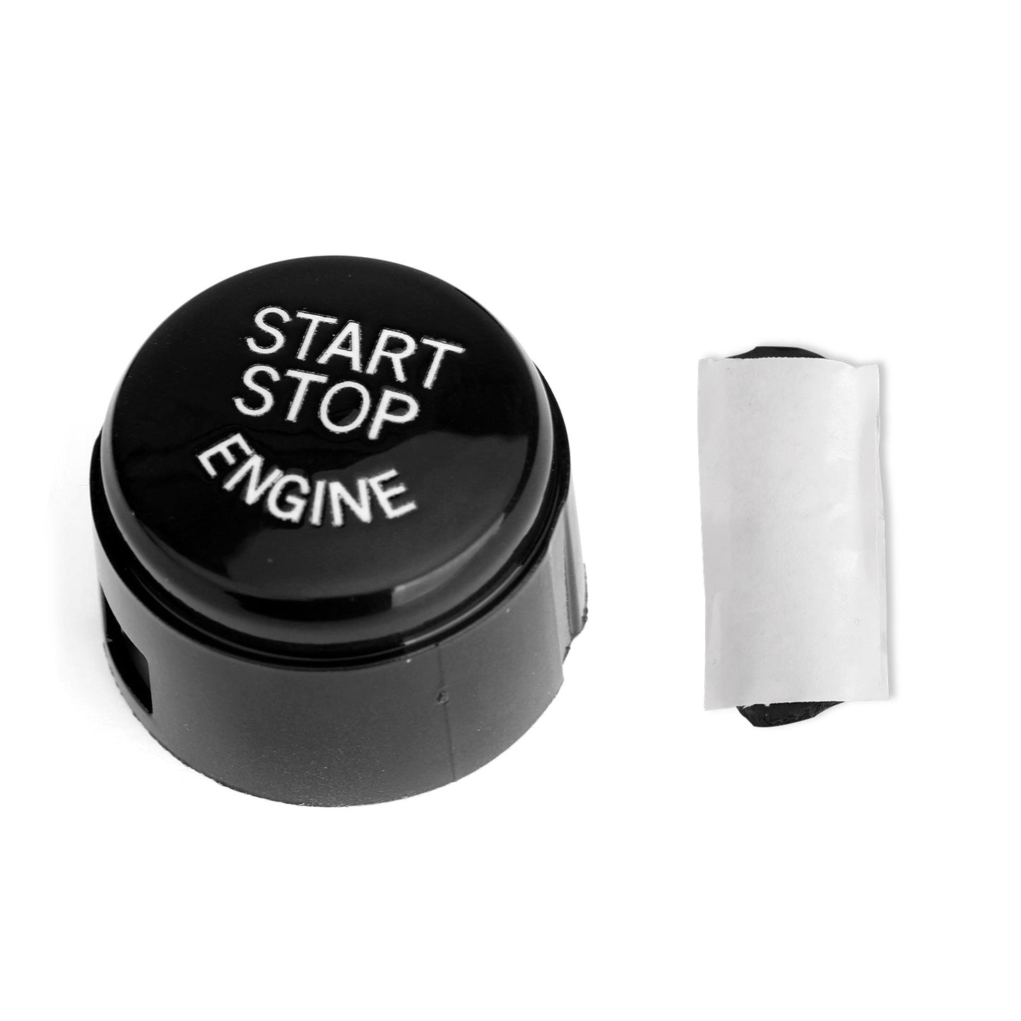 2009-2018 BMW 1 Series/2 Series/3 Series/4 Series/5 Series/6 Series/7 Series/X1 Series/X3 Series/X4 Series/X5 Series/X6 Series Black Start Stop Engine Push Button Switch Cover