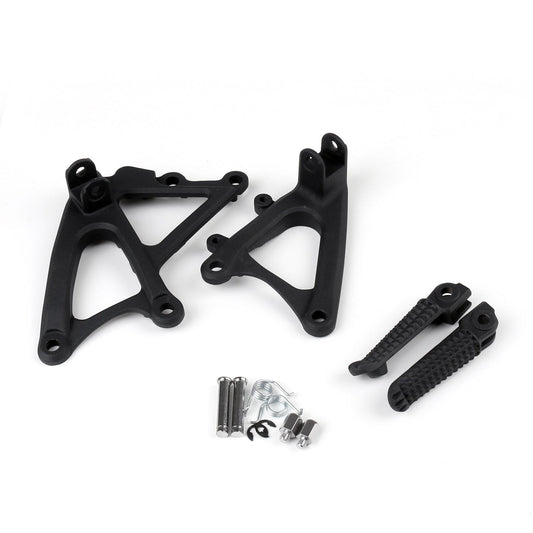 Repose-pieds avant et repose-pieds pour Yamaha YZF R1 2009-2011, noir