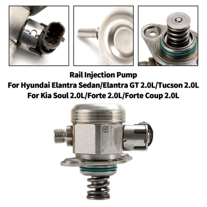 2014-2016 Hyundai Elantra Sedan Direct Injection High Pressure Fuel Pump 353202E100 HM10052 AU108002S01