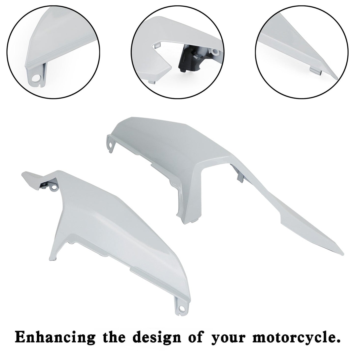 Capot de carénage latéral arrière supérieur pour Honda CBR500R 2019-2021