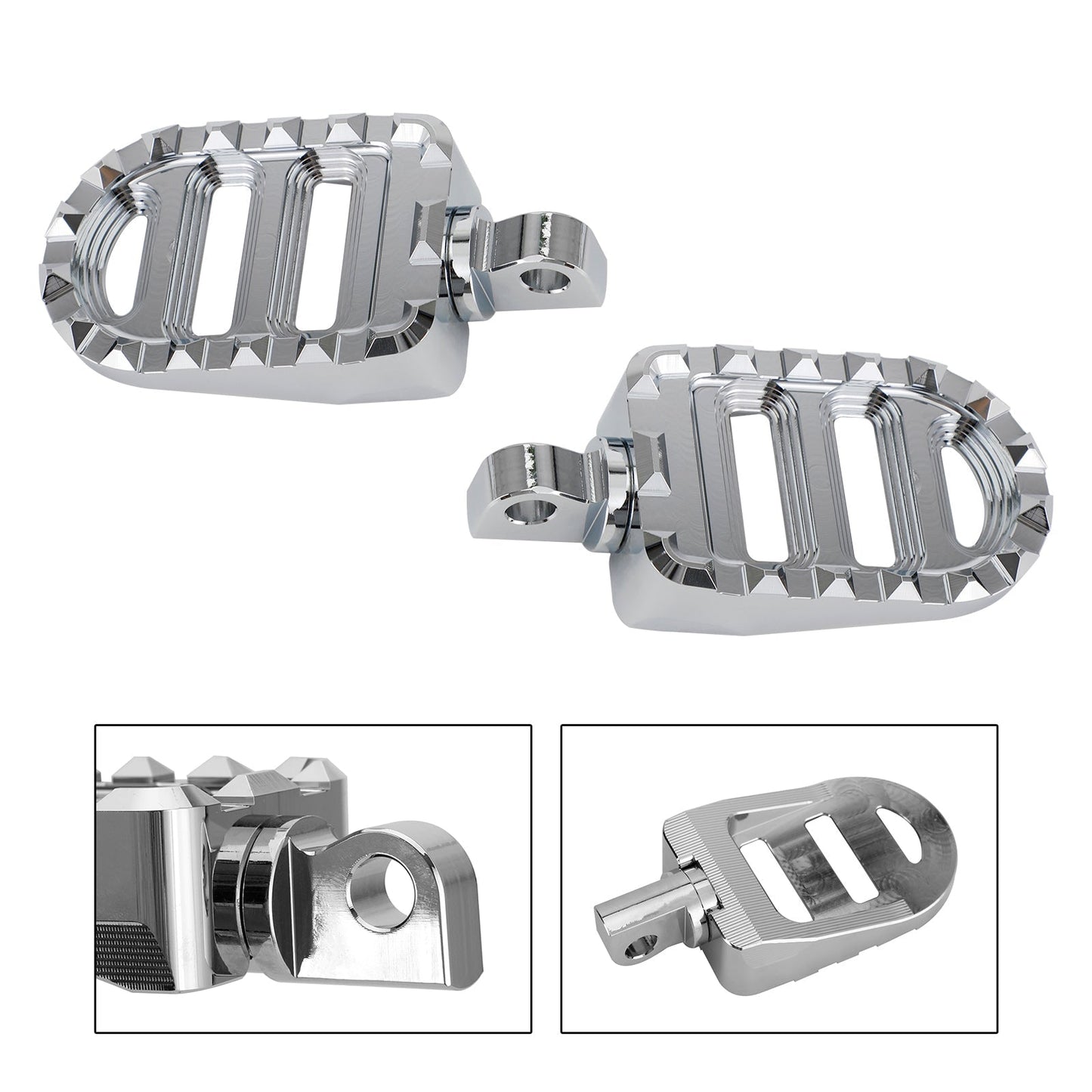 Repose-pieds avant pour Dyna Sportster 883 Electra Glide Road Glide