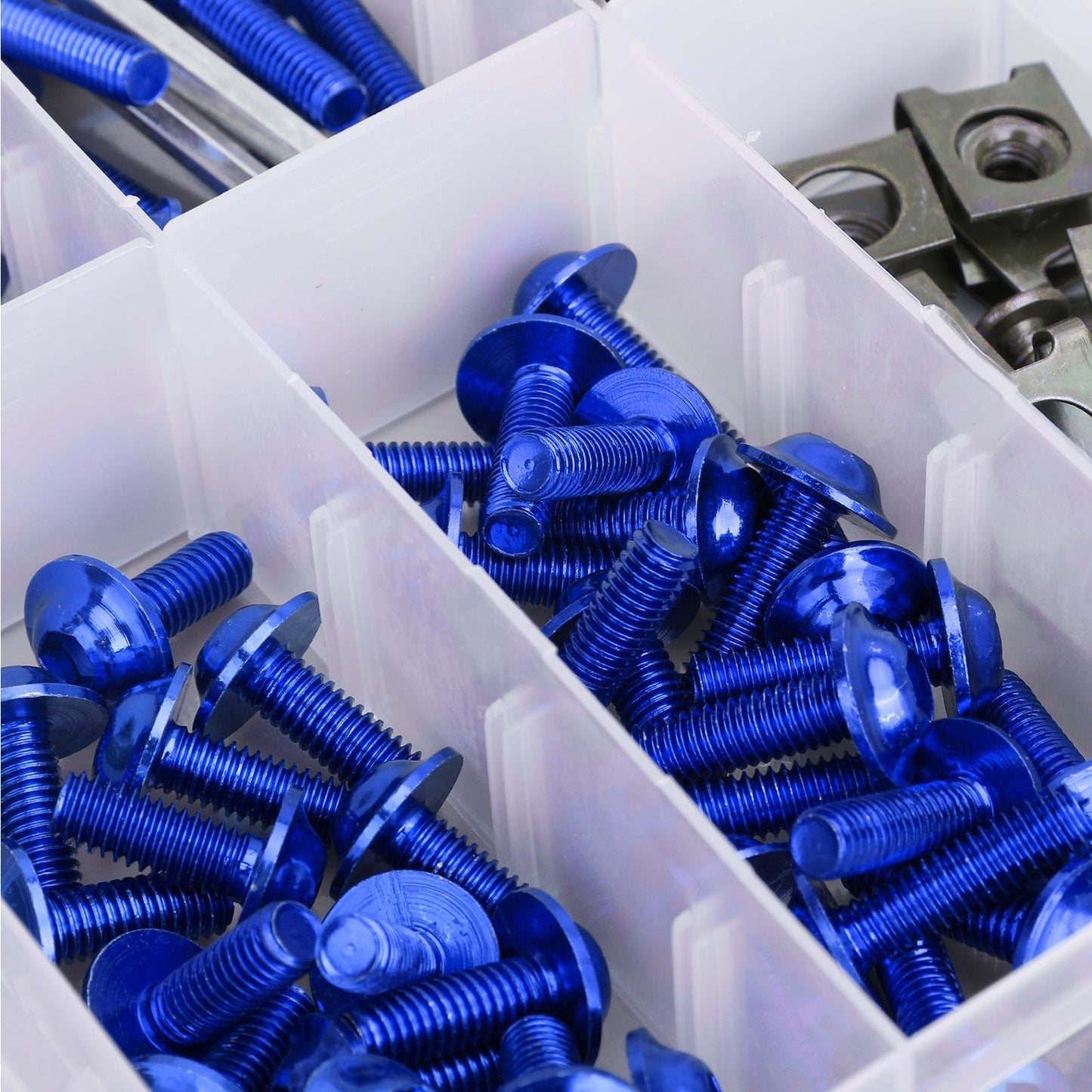 Honda Yamaha Suzuki Kawasaki 177PCS Fairing Bolt Kit Bodywork Screws