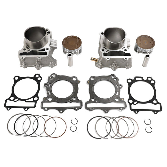 Kit de juntas de pistón de cilindro delantero y trasero para Suzuki SV 650 A SV650S SA STD de 81 mm y 645 cc (1999-2008) 11210-20F01-0F0 11220-20F01-0F0