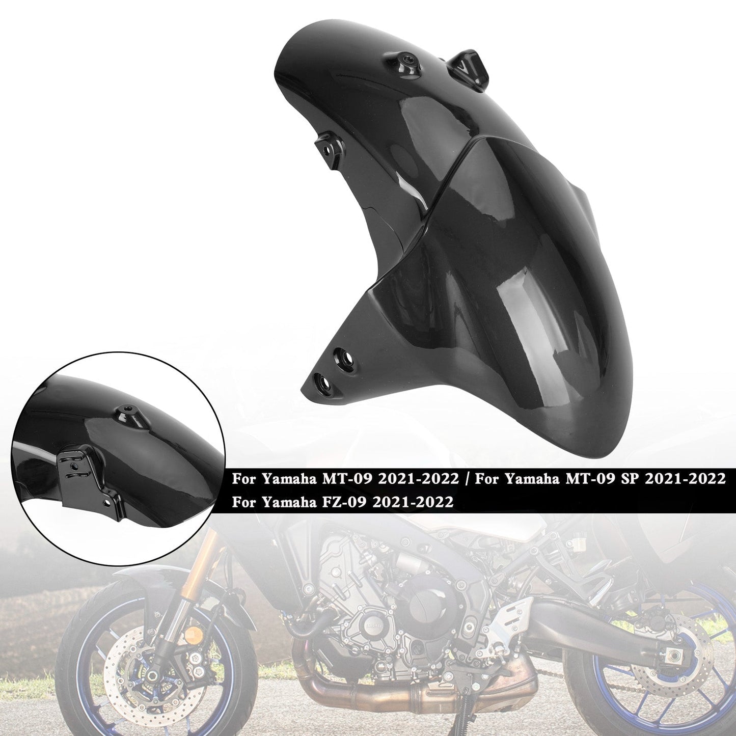 Carénage de garde-boue avant pour Yamaha MT-09 FZ-09 MT09 SP 2021-2022