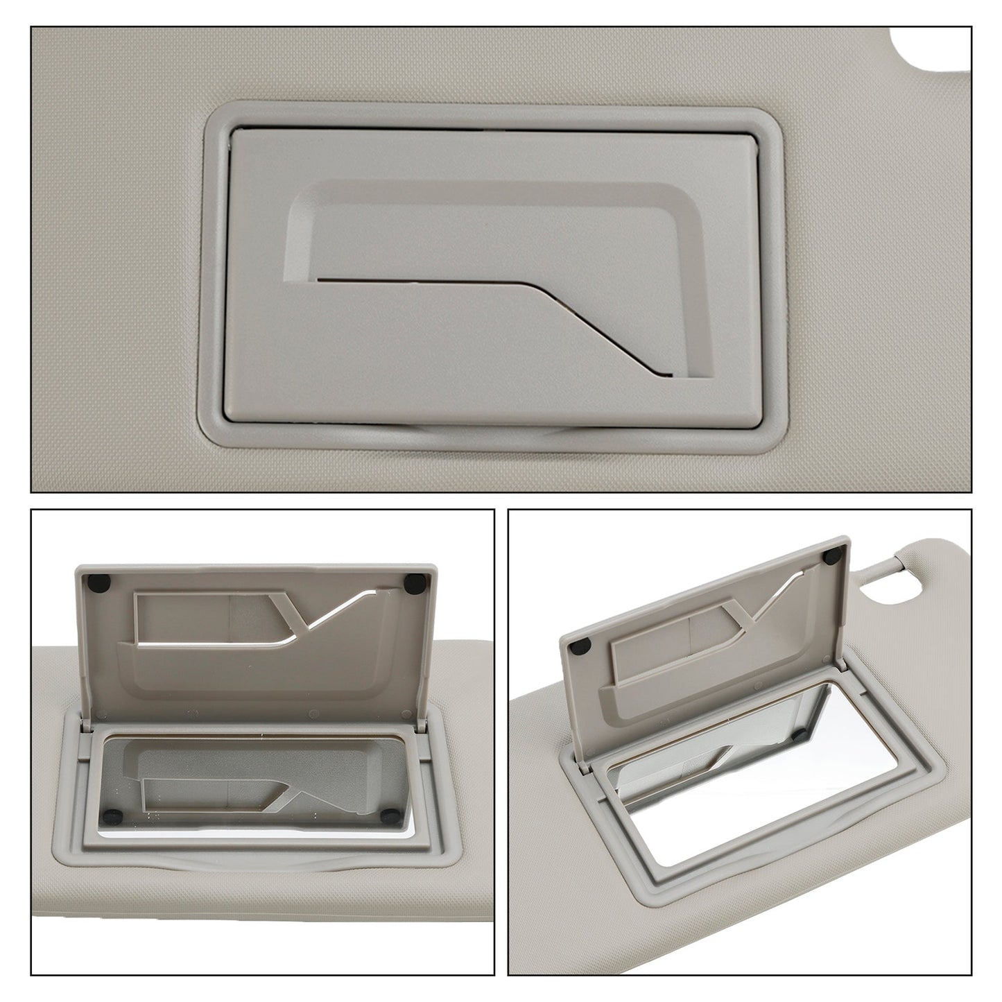 Pare-soleil gris pour Chevrolet Sonic Spark 2012-2020 (42747783 et 42747787)