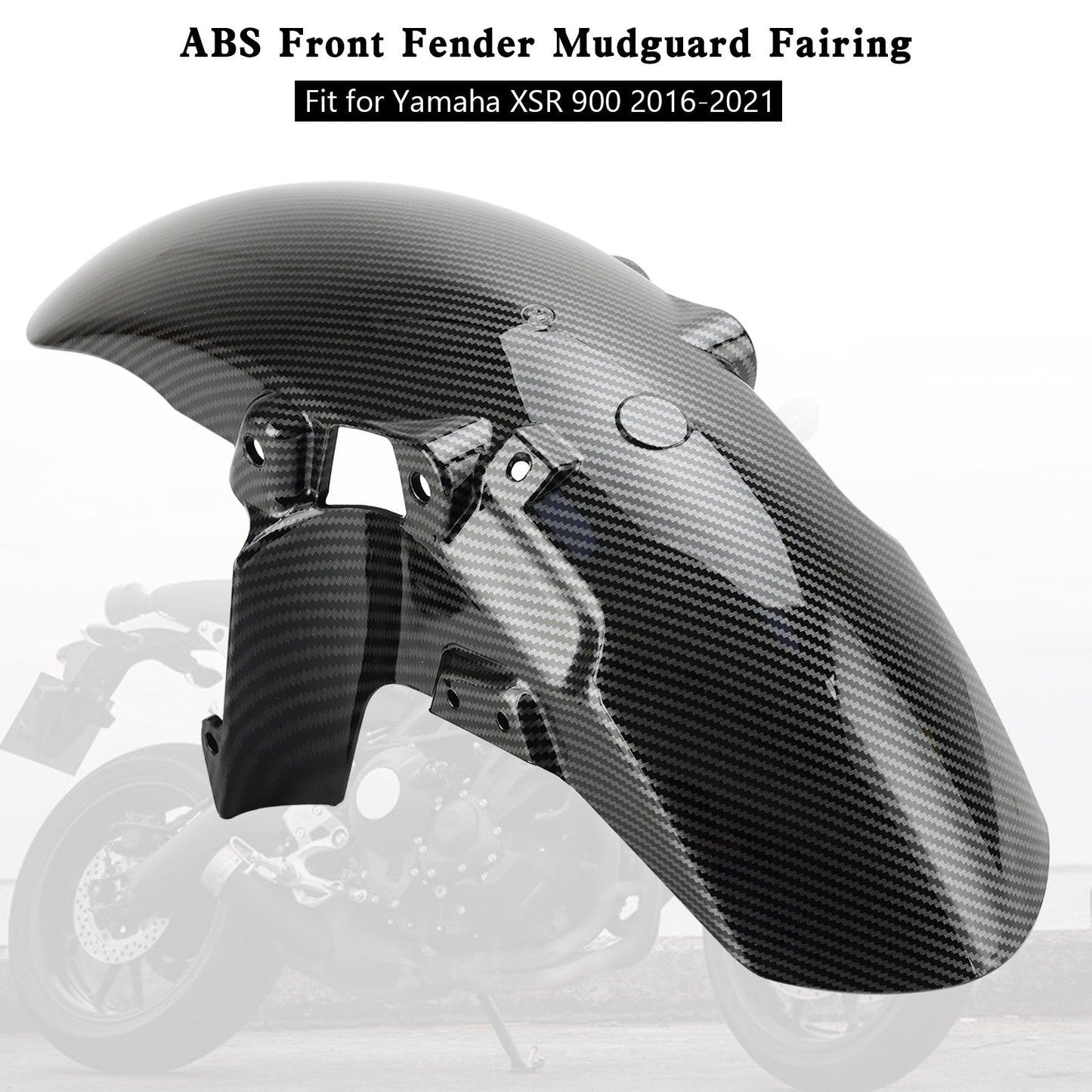 Carenado de guardabarros delantero de plástico ABS para Yamaha XSR 900 2016-2021