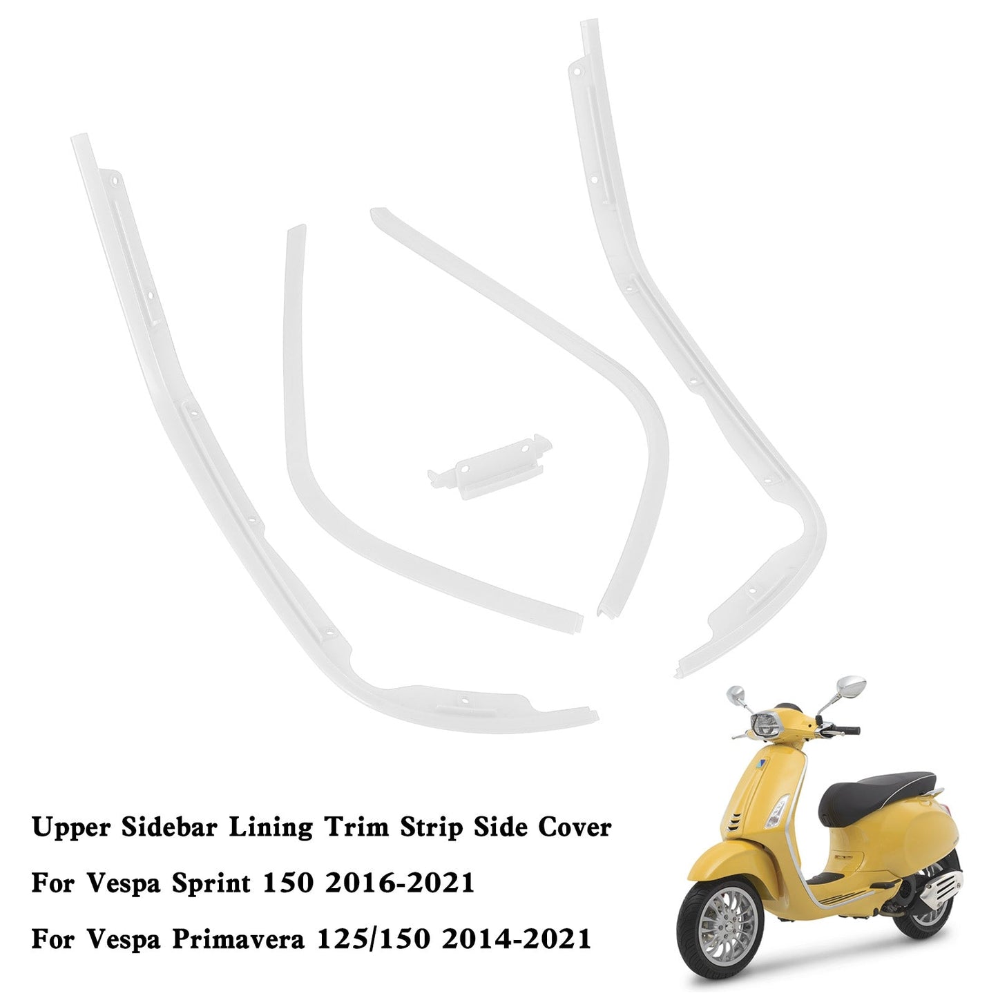 Garniture de barre latérale supérieure pour Sprint 150 Primavera 125 150