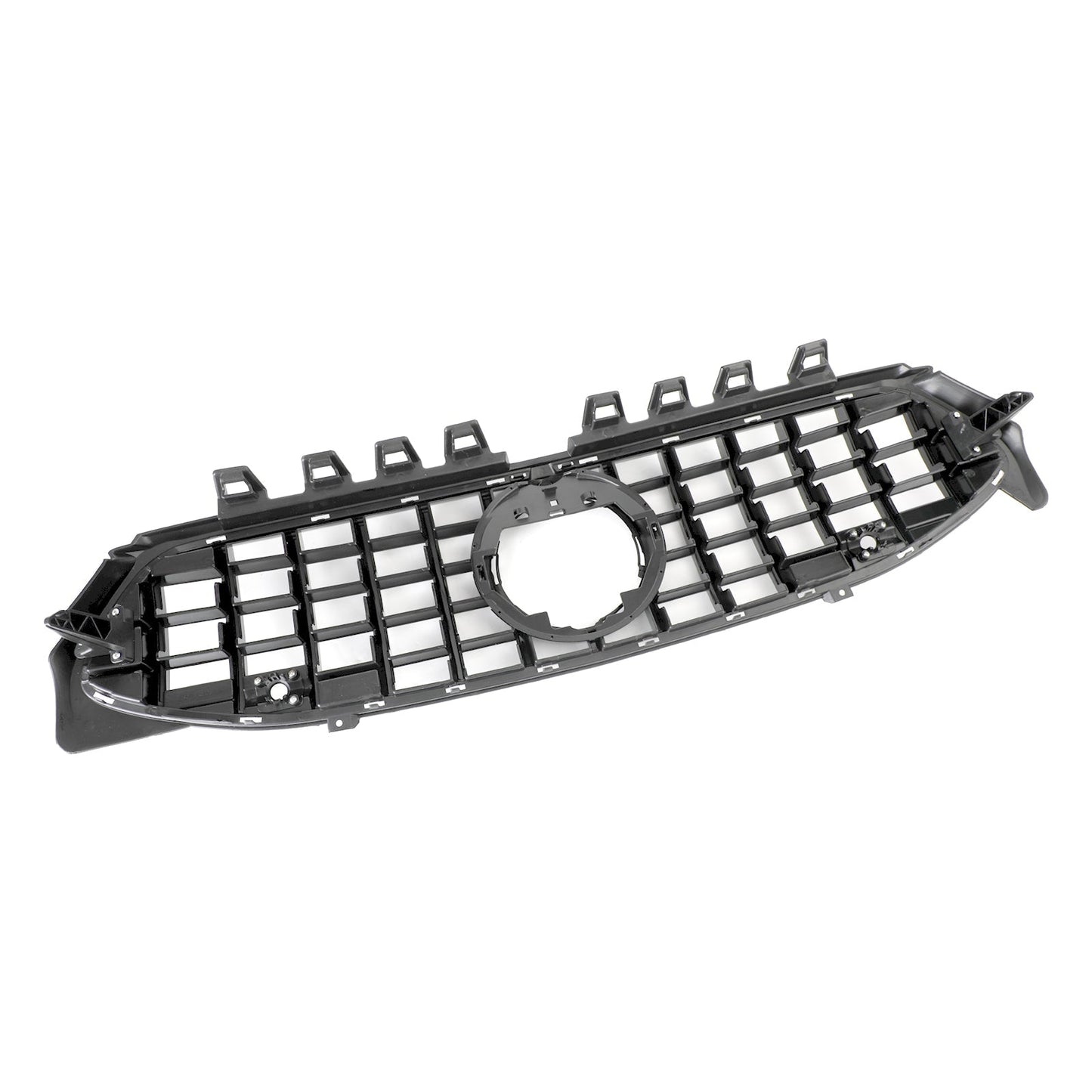 2019-2023 Mercedes Benz CLA-Class W118 C118 CLA180/200/220/250 Front Bumper Grill Gloss Black GTR Style Grill