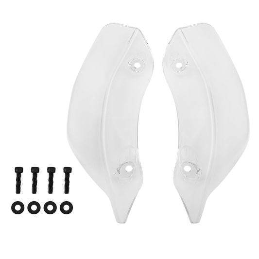 Fairing Windshield Side Wing Wind Deflector For Touring Road Glide 2015-2021 clear