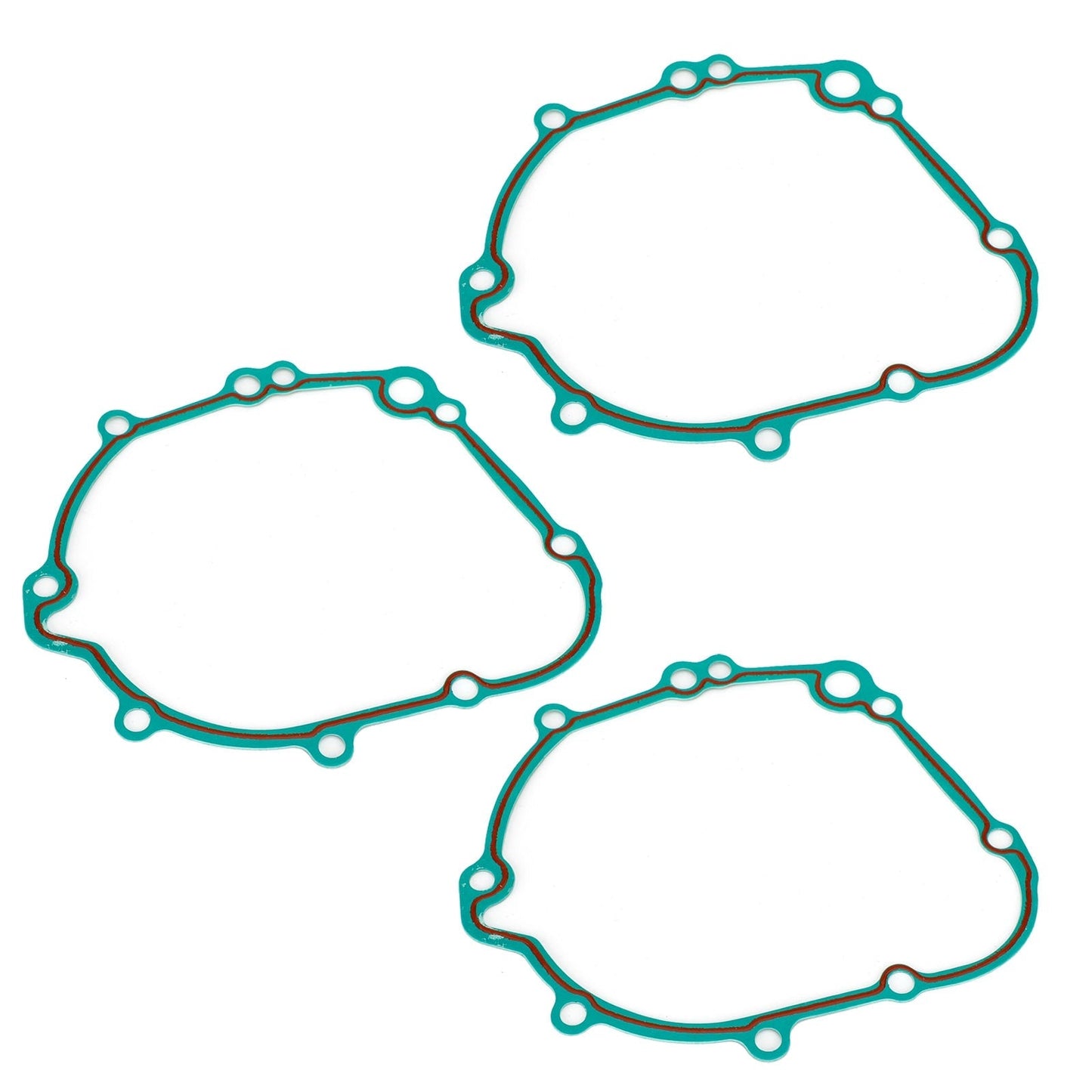 3 juntas de tapa de estator de motor para Suzuki GSXR 600 750 (lado izquierdo) 06-22 (11483-01H00)