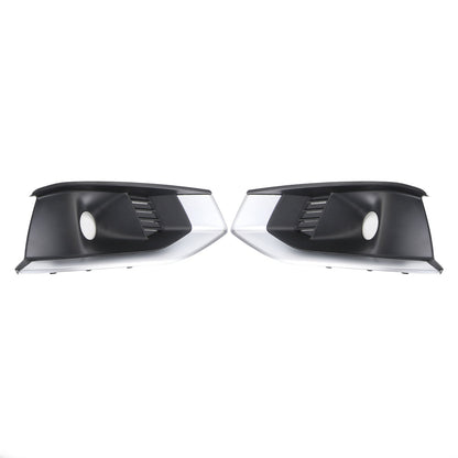 2020-2022 Audi A4L Left & Right Front Bumper Fog Light Grille Cover Trim 8WD807682L/1L