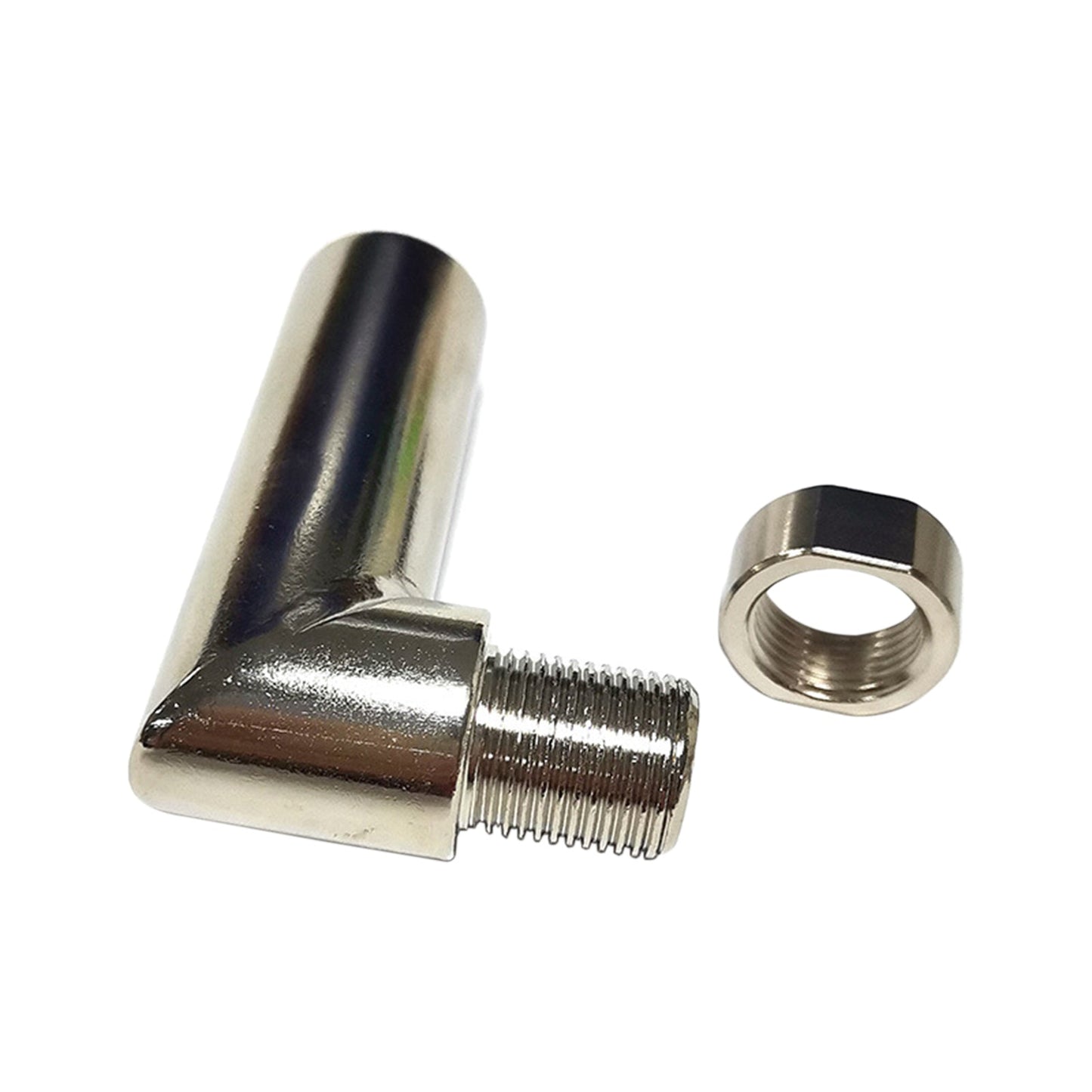 M18*1.5 Oxygen Spacer Sensor Angled Extender 90 Degree O2 Bung Extension