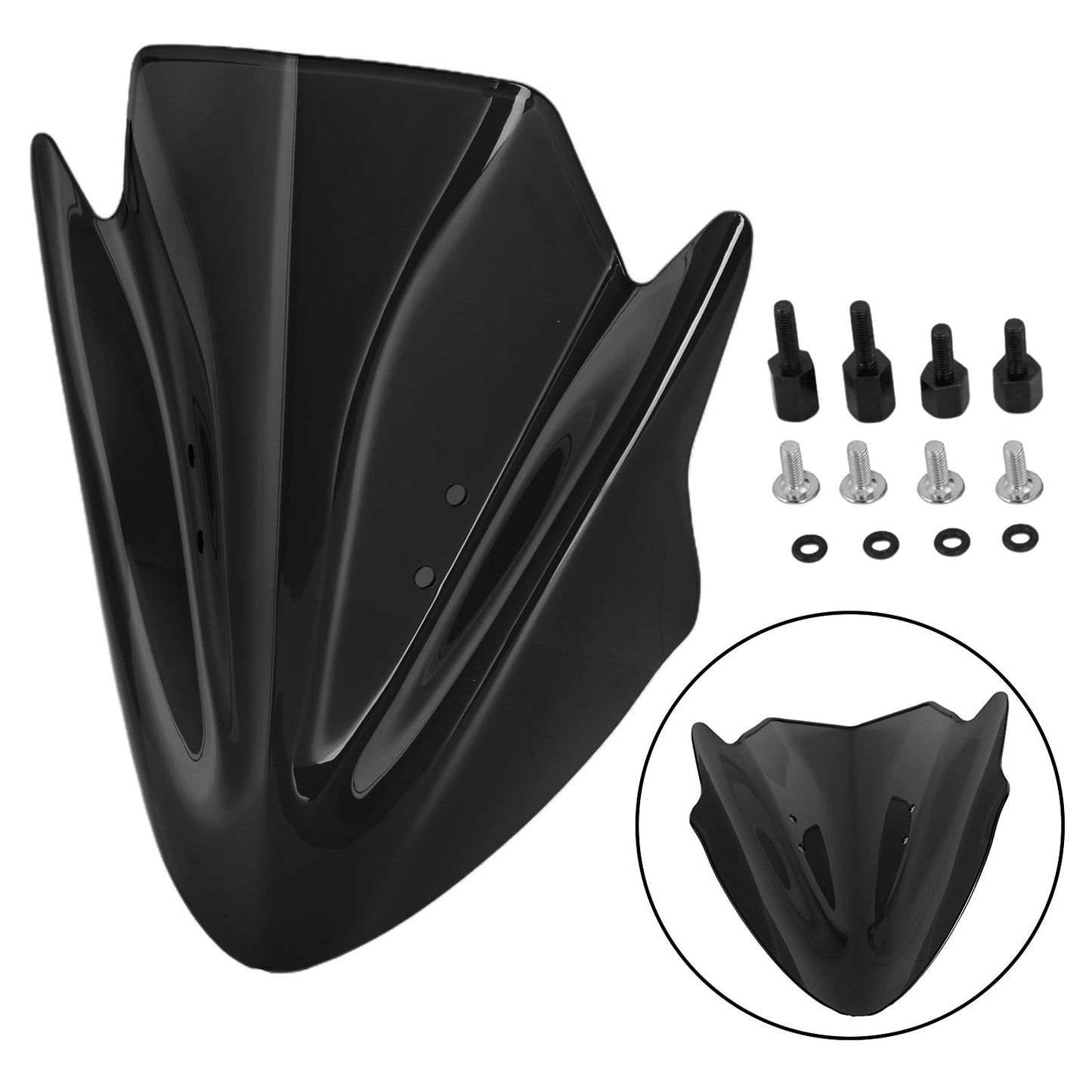 Pare-brise Kawasaki ER6N ER-6N 12-16, protection de pare-brise