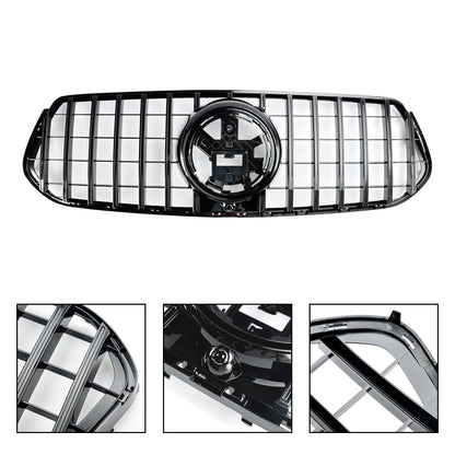 2019-2023 Mercedes Benz GLE-Class W167 AMG-Line Front Bumper Grill Black Replacement Grille