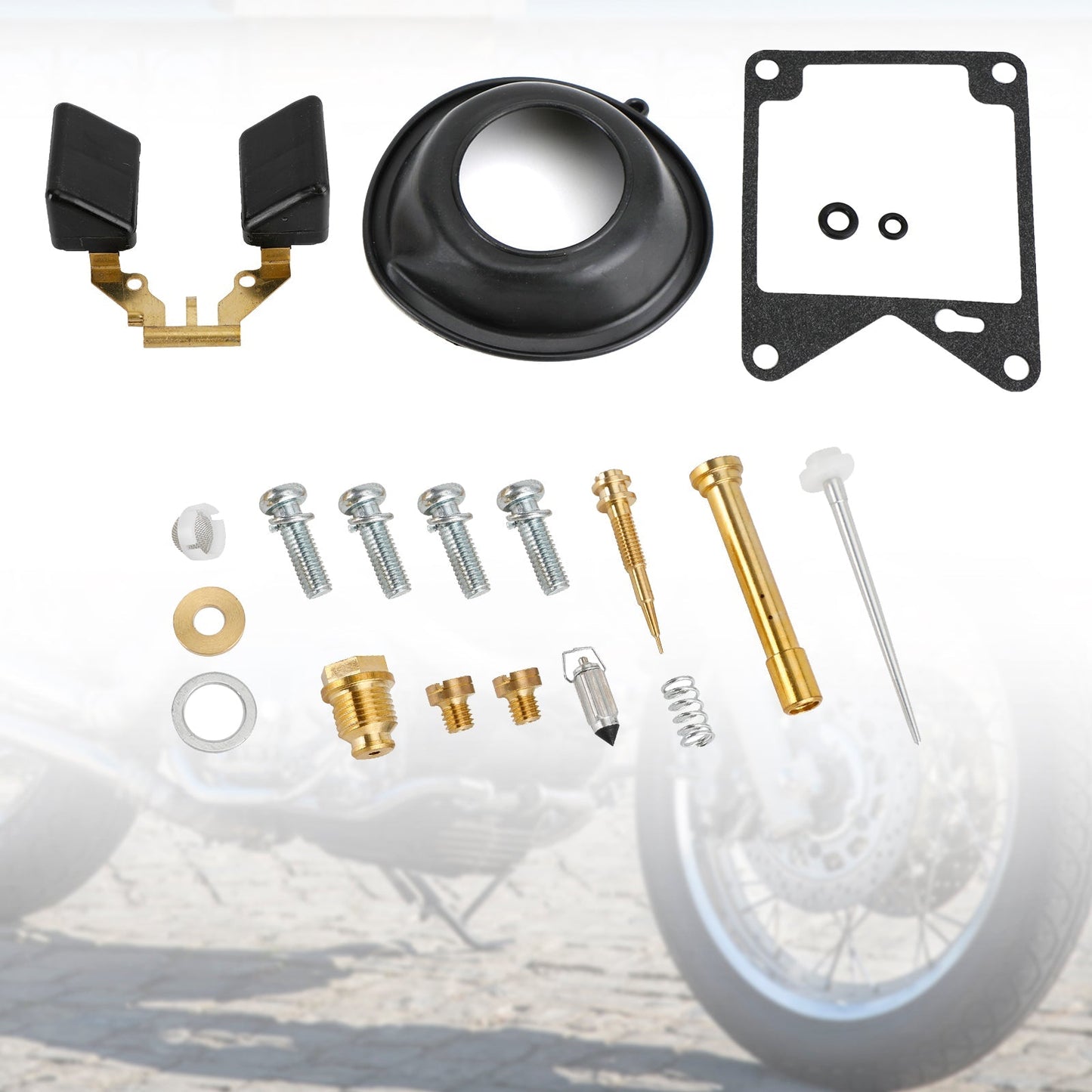 Kit de reparación y reconstrucción de carburador para Yamaha Virago 750 XV750 1981-1983