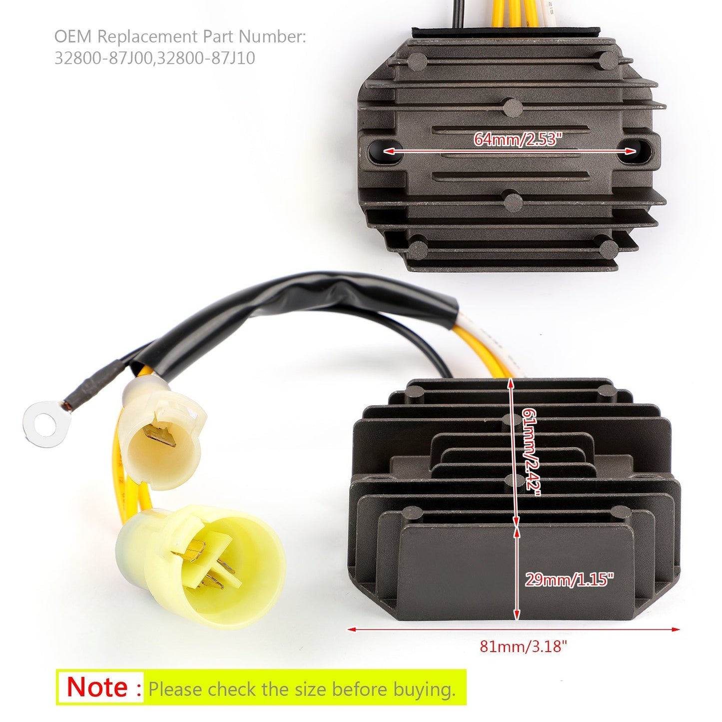 Rectifier Regulator 32800-87J00 32800-87J10 For Suzuki 99-04 40hp 50hp Outboard