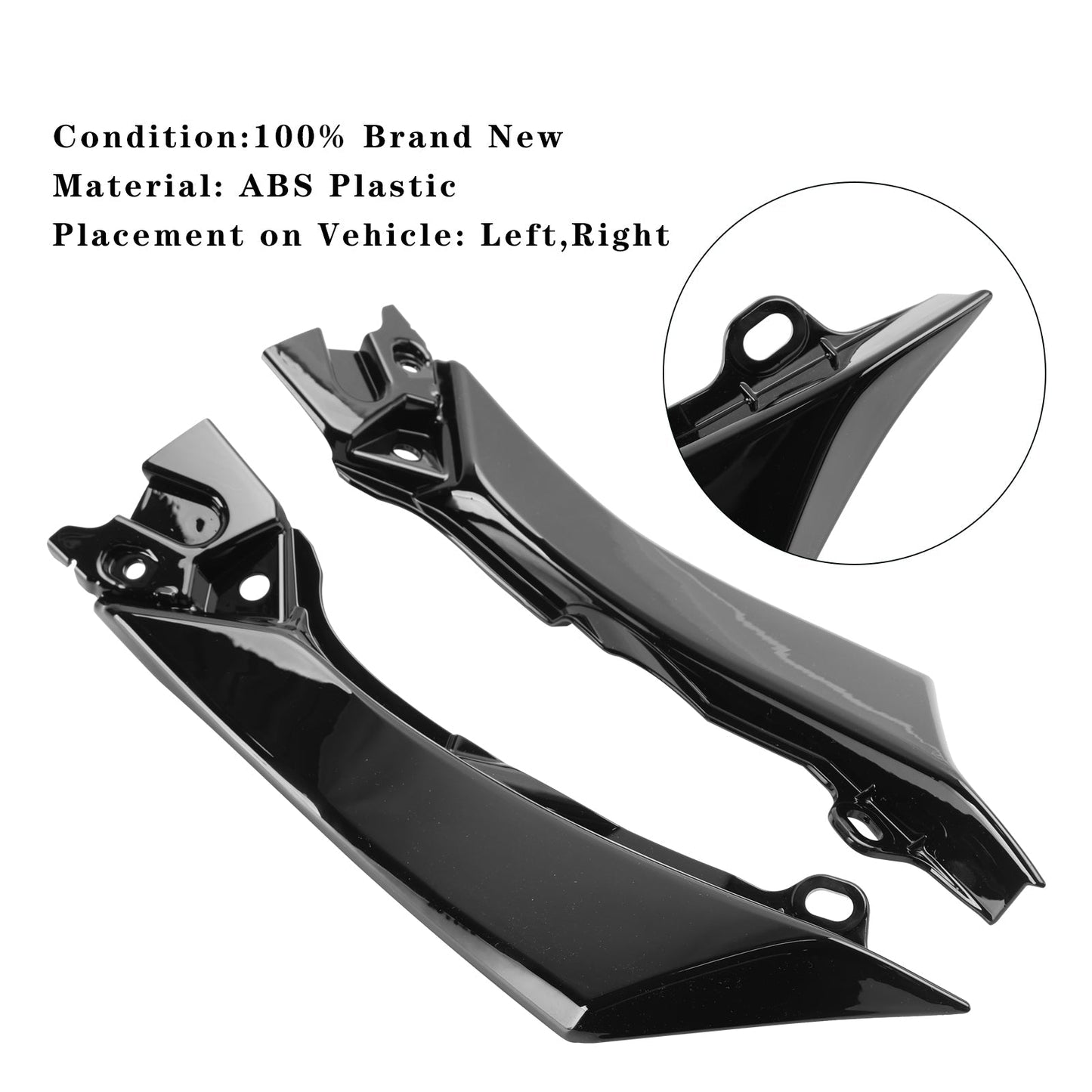 Panel de carenado del asiento lateral Kawasaki Versys 650 KLE650 22-24