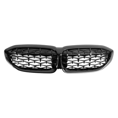2019-2022 BMW 3 Series G20 320i/330i/320d/M340i/318i/330e Kidney Grille Diamond Black Grill