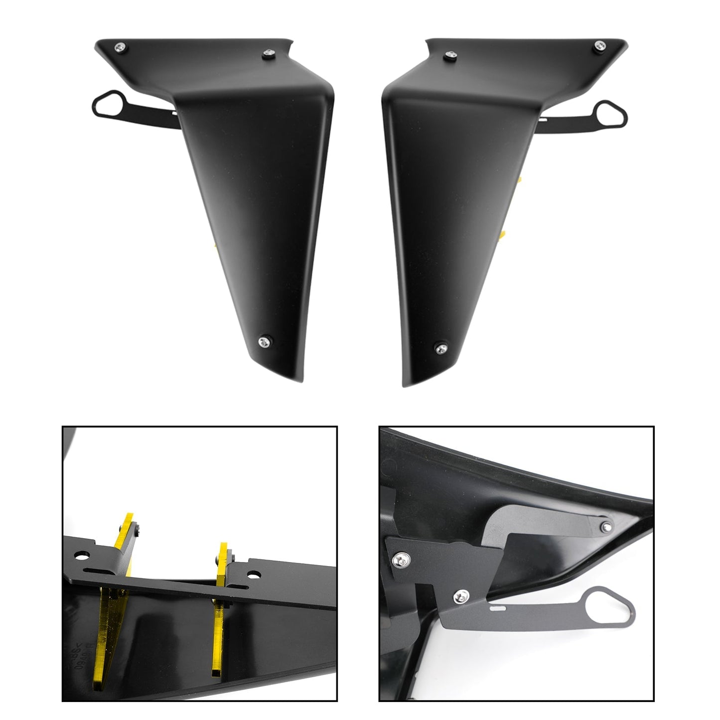 Déflecteurs d'ailes aérodynamiques latéraux pour YAMAHA MT-09 SP FZ09 2021-2022