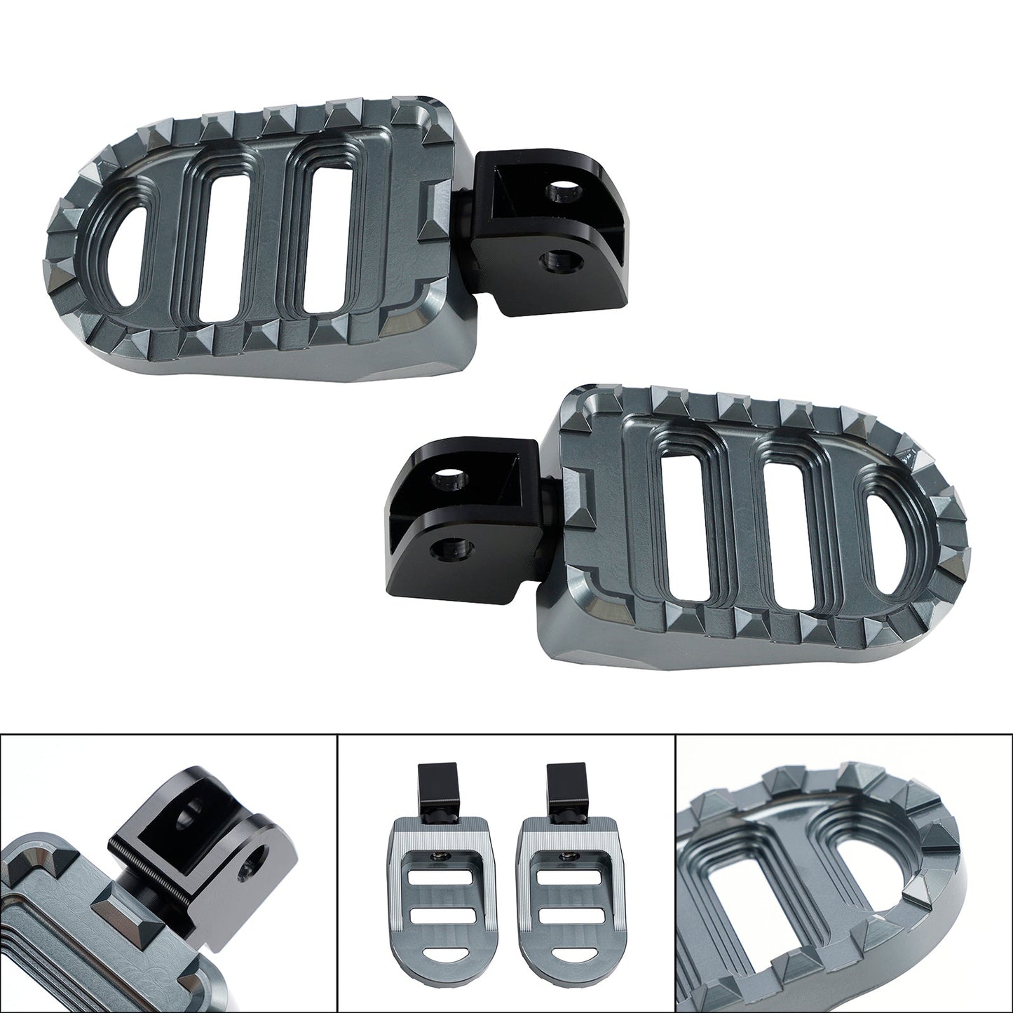 Reposapiés delanteros para Meteor 350 21-23 y Classic 350 22-23 y todos los años, nuevos reposapiés Bullet 350