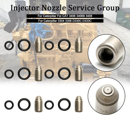 Caterpillar CAT 3406 3406B 3408 6PCS Injectors Nozzle Service Group 8N8796 7S-9891 7S-8722 8N-4694