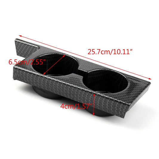 1997-2003 BMW E39 540i Base 4-Door 4.4L New Front Cup Holder Carbon