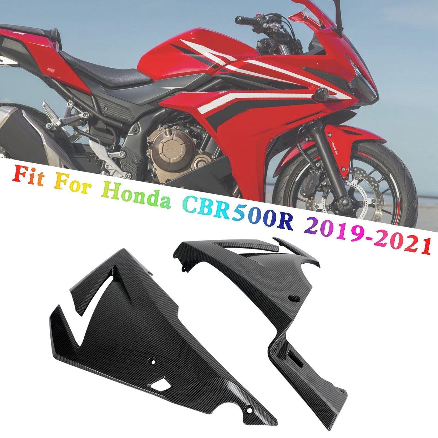 Capot de carénage de panneau latéral pour Honda CBR500R 2019-2021