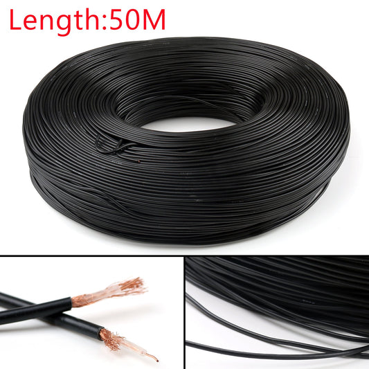 Connecteur de câble coaxial RF RG174 50 ohms M17/119-RG174, 50 m