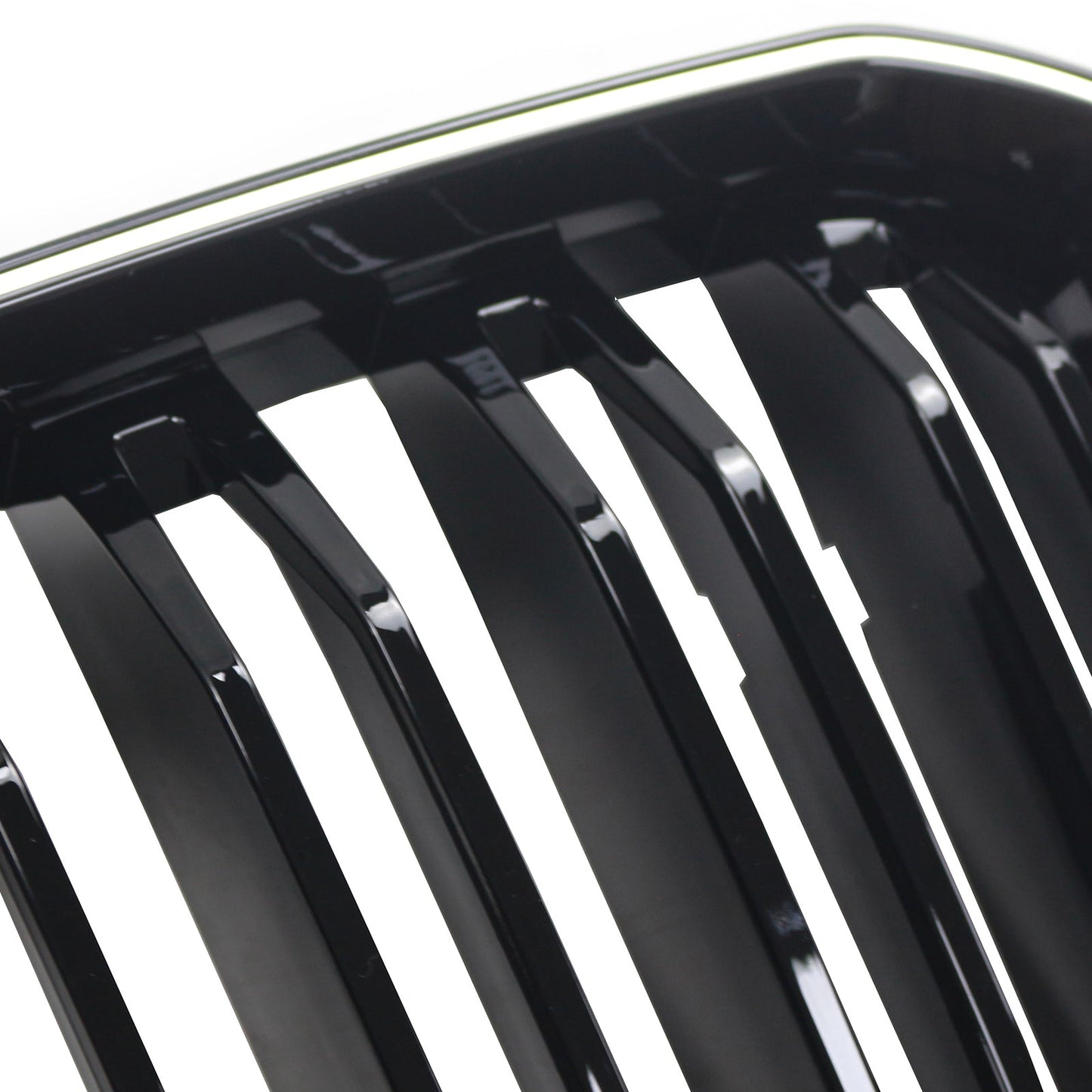BMW X3 G01 / X4 G02 2022-2025 Black Kidney Front Grill Air Intake Radiator Bumper Grille W/ LED Strip Light