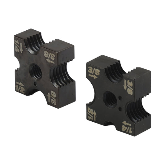 Juego de troqueles de corte 48-44-2872 de 1/4", 3/8" y 1/2", compatibles con Milwaukee.