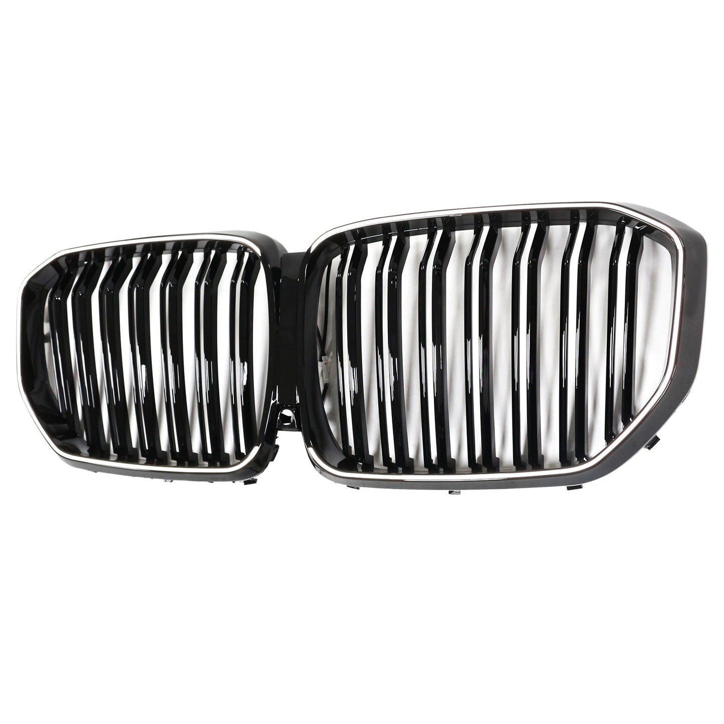 Double Slat Black Front Kidney Grille Fit BMW X5 G05 2019-2022 M-Performance