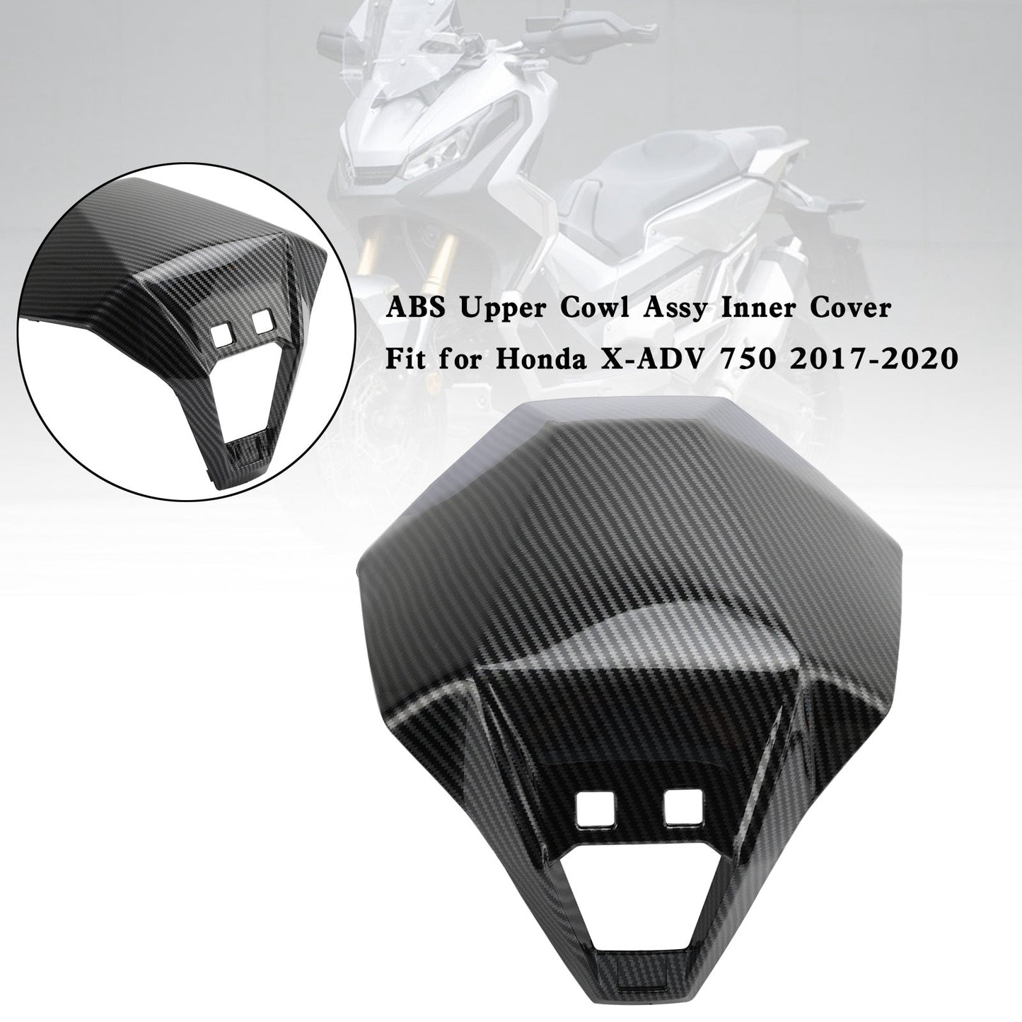 Cubierta interior del carenado superior de ABS para Honda X-ADV 750 XADV 2021-2023