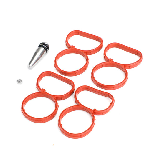Swirl Flap Flaps Plug Blank Removal Replacement With Gaskets for BMW N47 2.0 D
