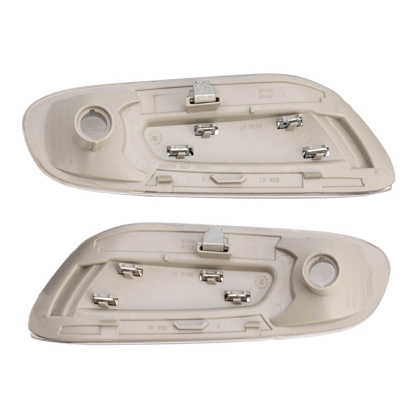 Par de luces de posición laterales para MINI F55, F56 y F57 S (2014-2021) con carcasa de luz de giro 63137298351 y 63137298352