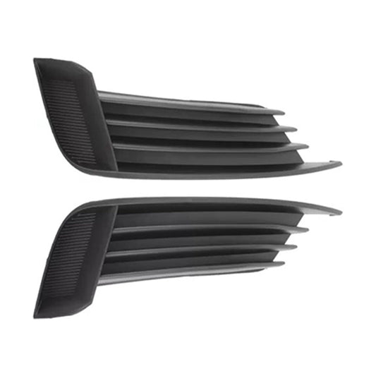 2X Car Front Bumper Fog Light Grilles For Audi A3 S3 2013-2017