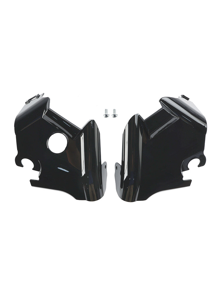 97-03 Yamaha XVS400 XVS650 Drag Star V-Star 650 Cubierta del cuello del marco de la horquilla negra