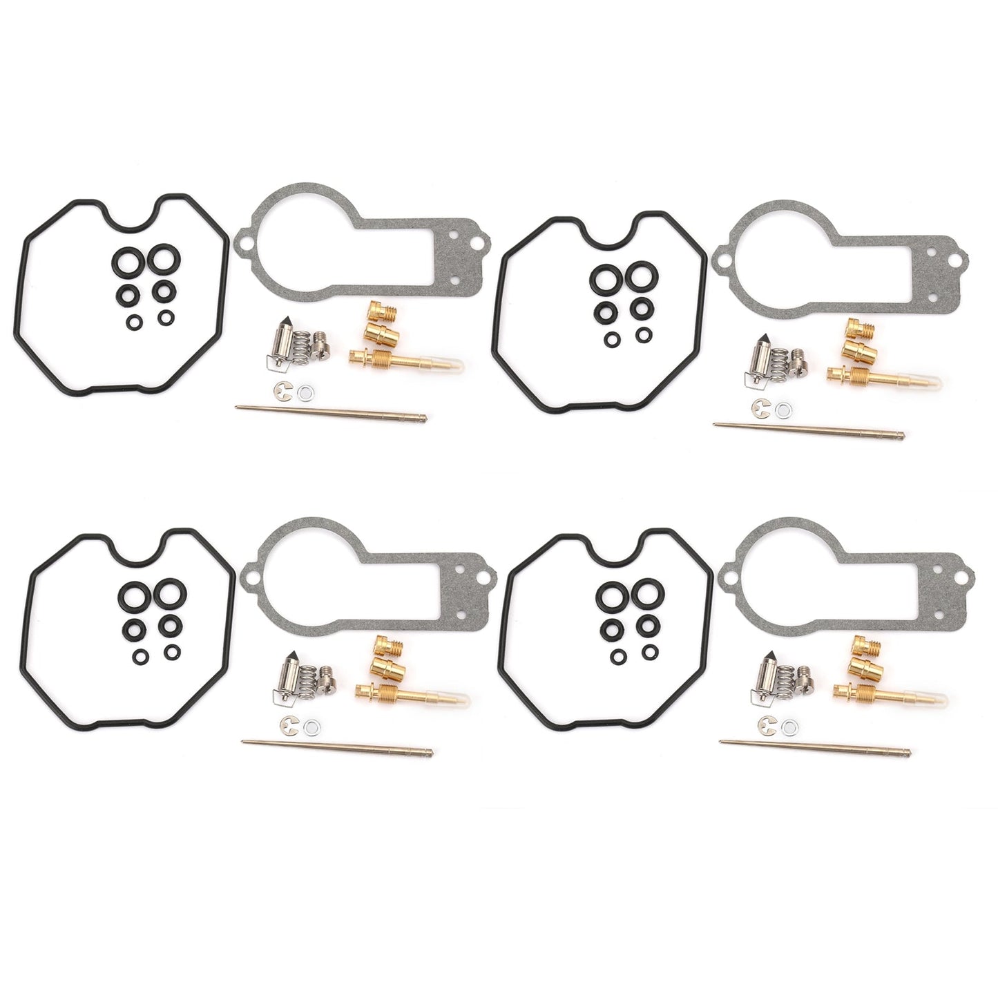 Kit de réparation et de reconstruction de carburateur pour Honda CB750F 1977-1978 CB750K 1978 (4 pièces)